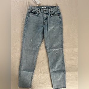 NWT Revolve GRLFRND Denim The Karolina in Slow Down